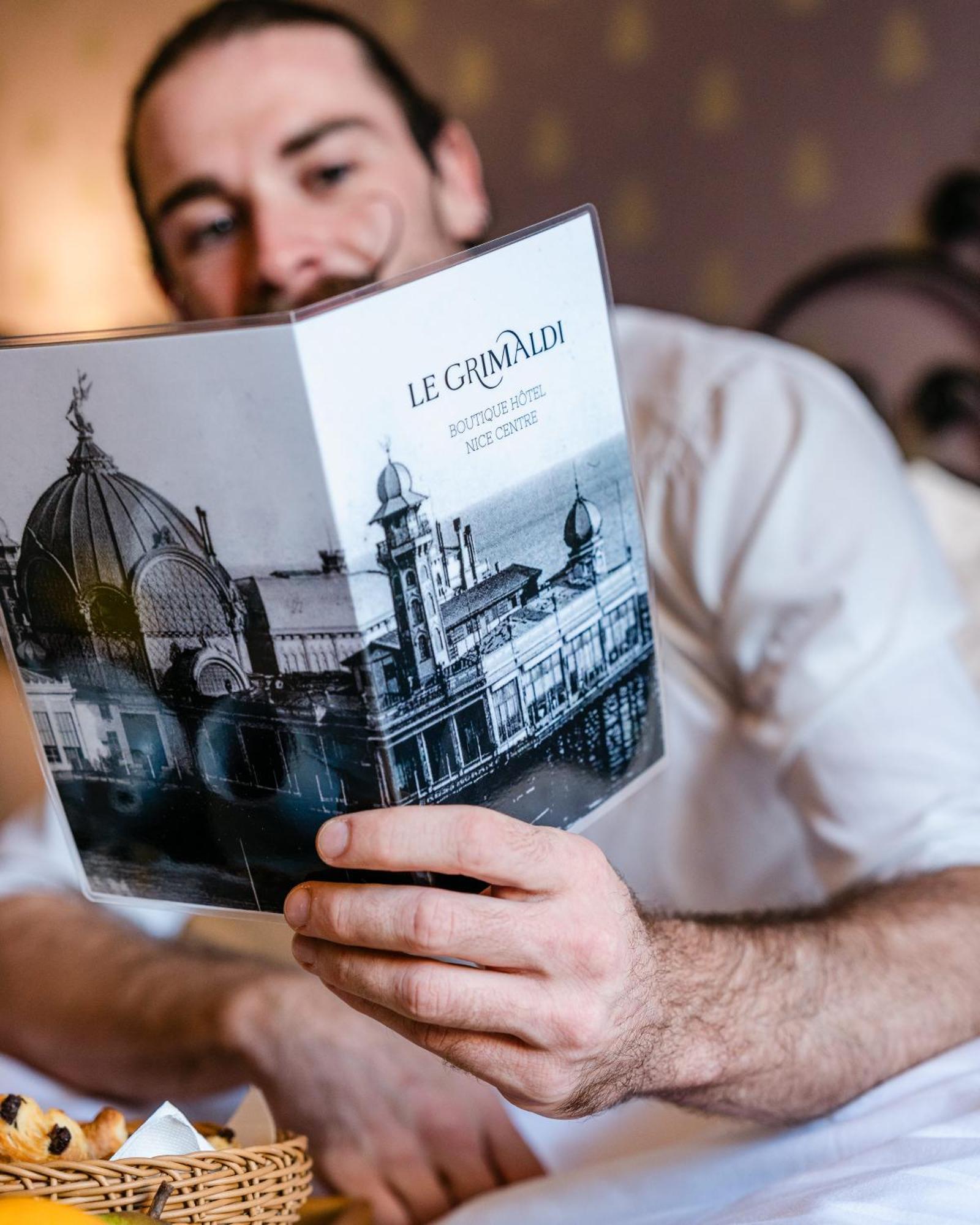 ניס Hotel Le Grimaldi By Happyculture מראה חיצוני תמונה
